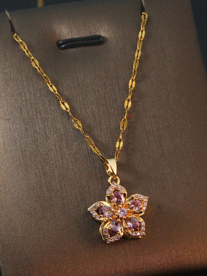 Collar Imperial Flor de Mulan: Honra la fuerza de la mujer que no se rinde y garantiza el regalo Perfecto para San valentin!!