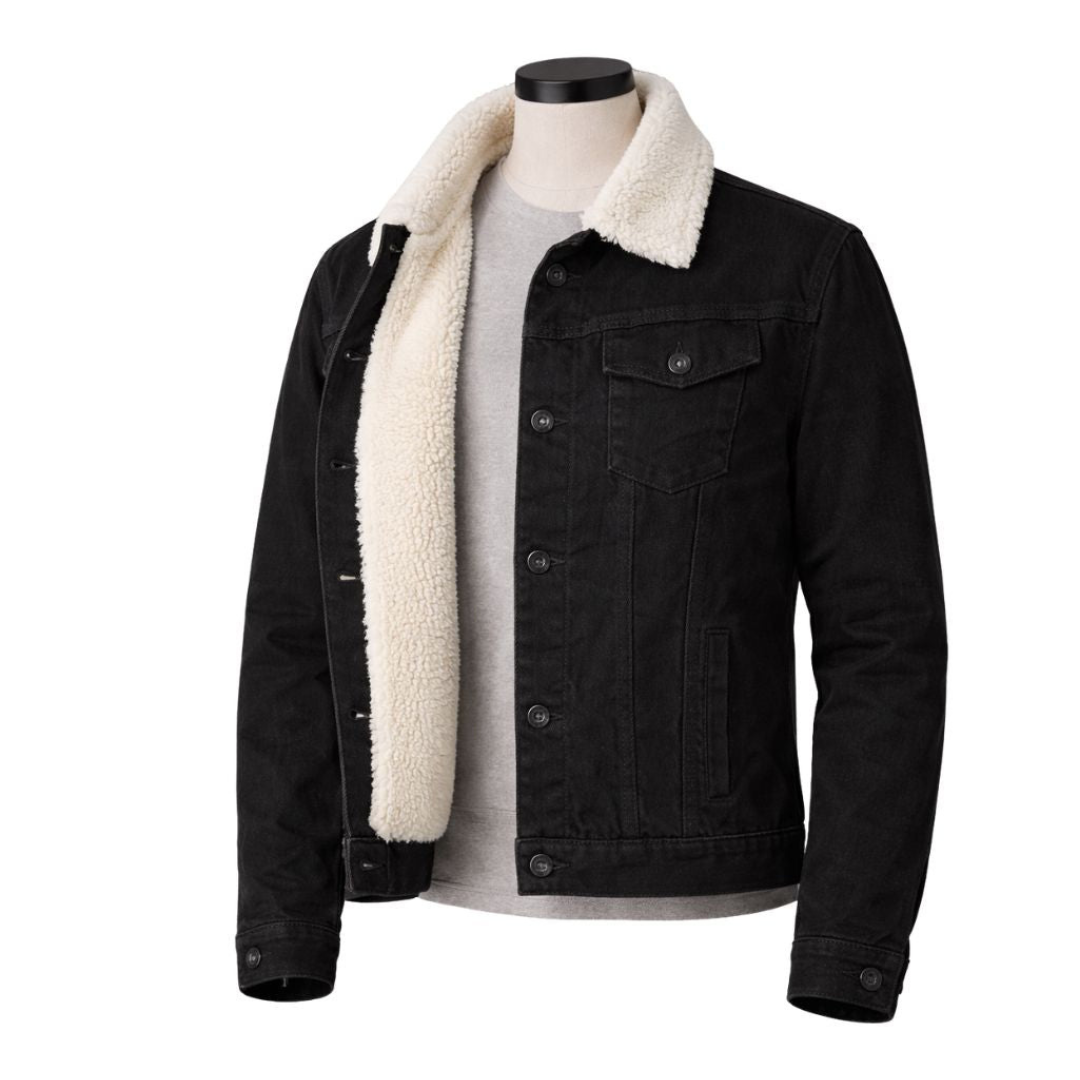 CHAQUETA EN JEAN OVEJERO