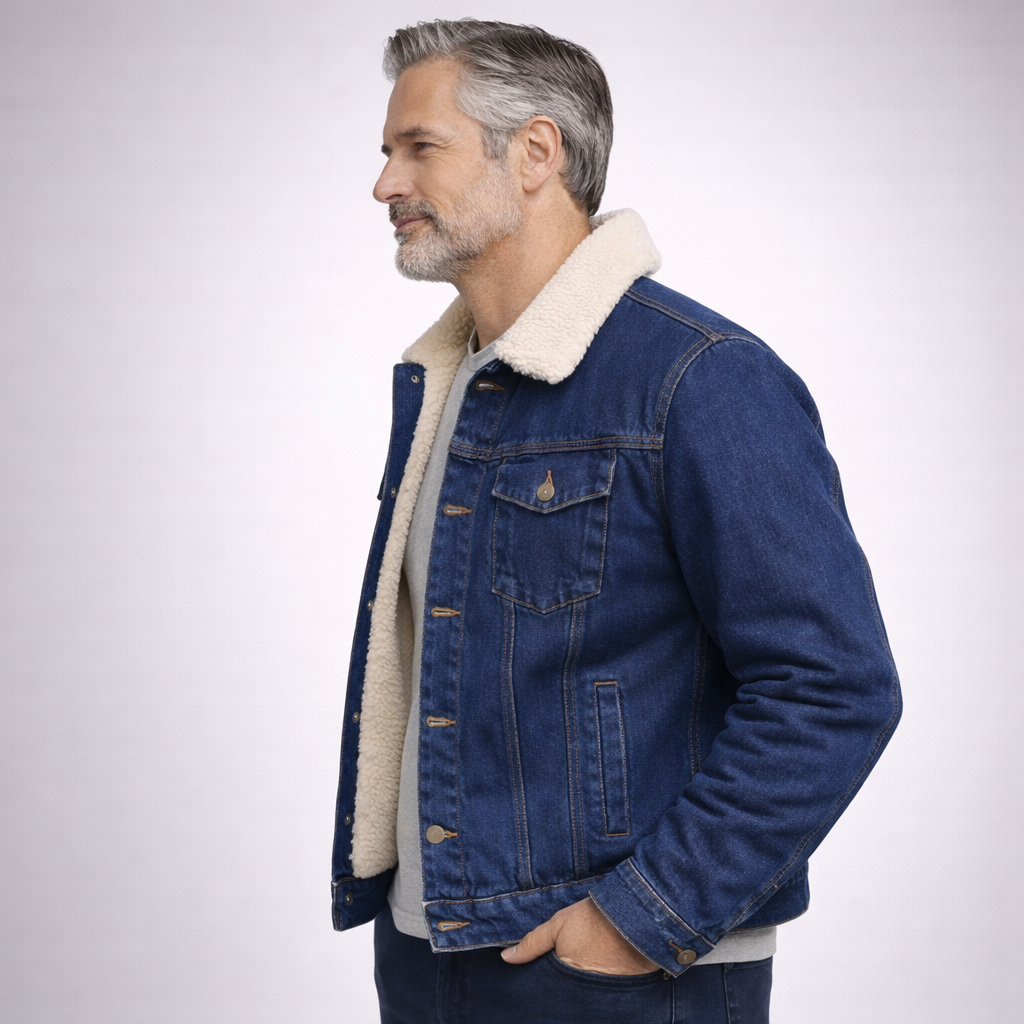 CHAQUETA EN JEAN OVEJERO