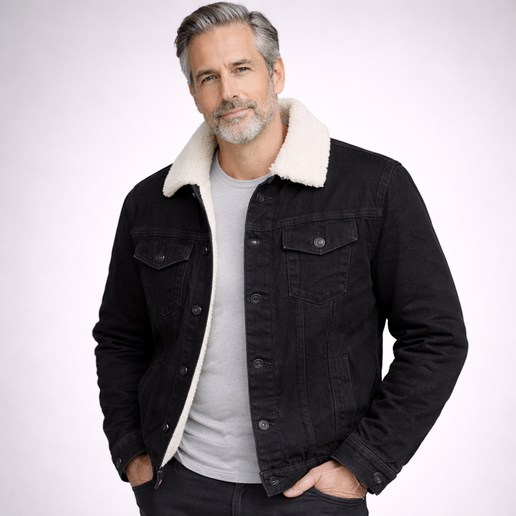 CHAQUETA EN JEAN OVEJERO