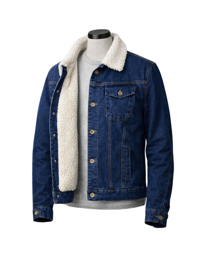 CHAQUETA EN JEAN OVEJERO