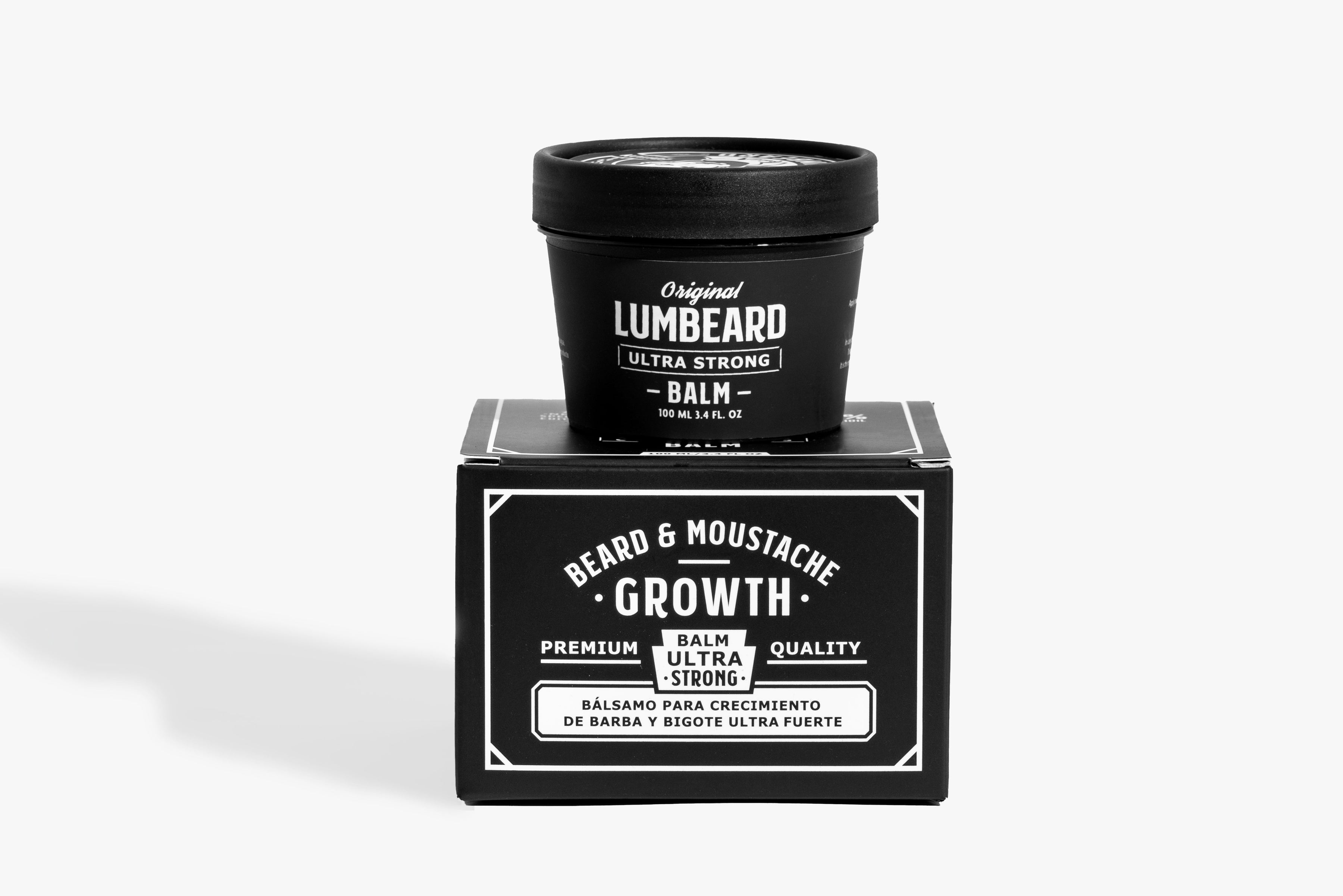 BALSAMO PARA CRECIMIENTO DE BARBA Y BIGOTE ULTRA FUERTE MINOXIDIL 20% CELULAS MADRE Y PEPTIDOS  BIOTECNOLOGICOS