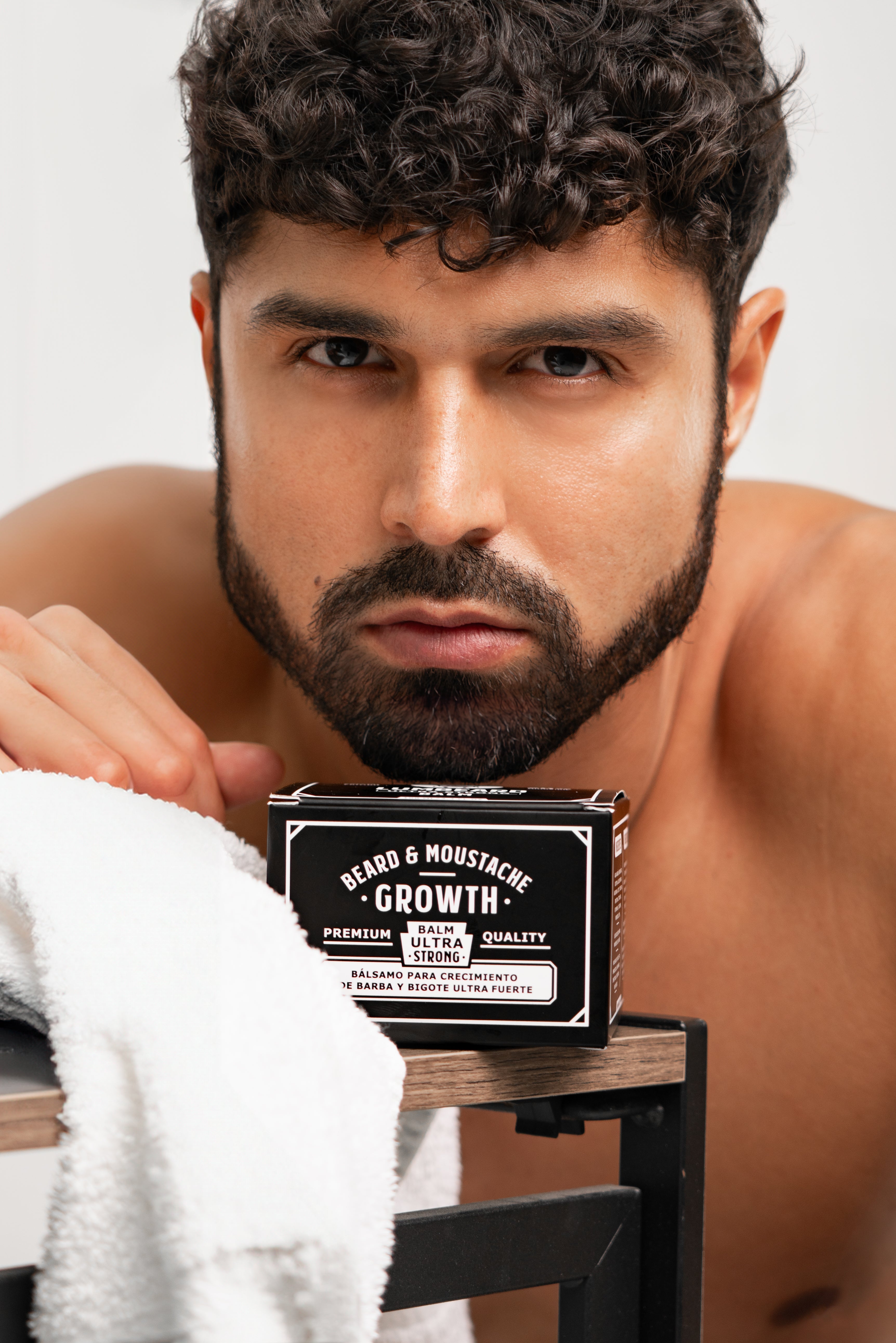 BALSAMO PARA CRECIMIENTO DE BARBA Y BIGOTE ULTRA FUERTE MINOXIDIL 20% CELULAS MADRE Y PEPTIDOS  BIOTECNOLOGICOS