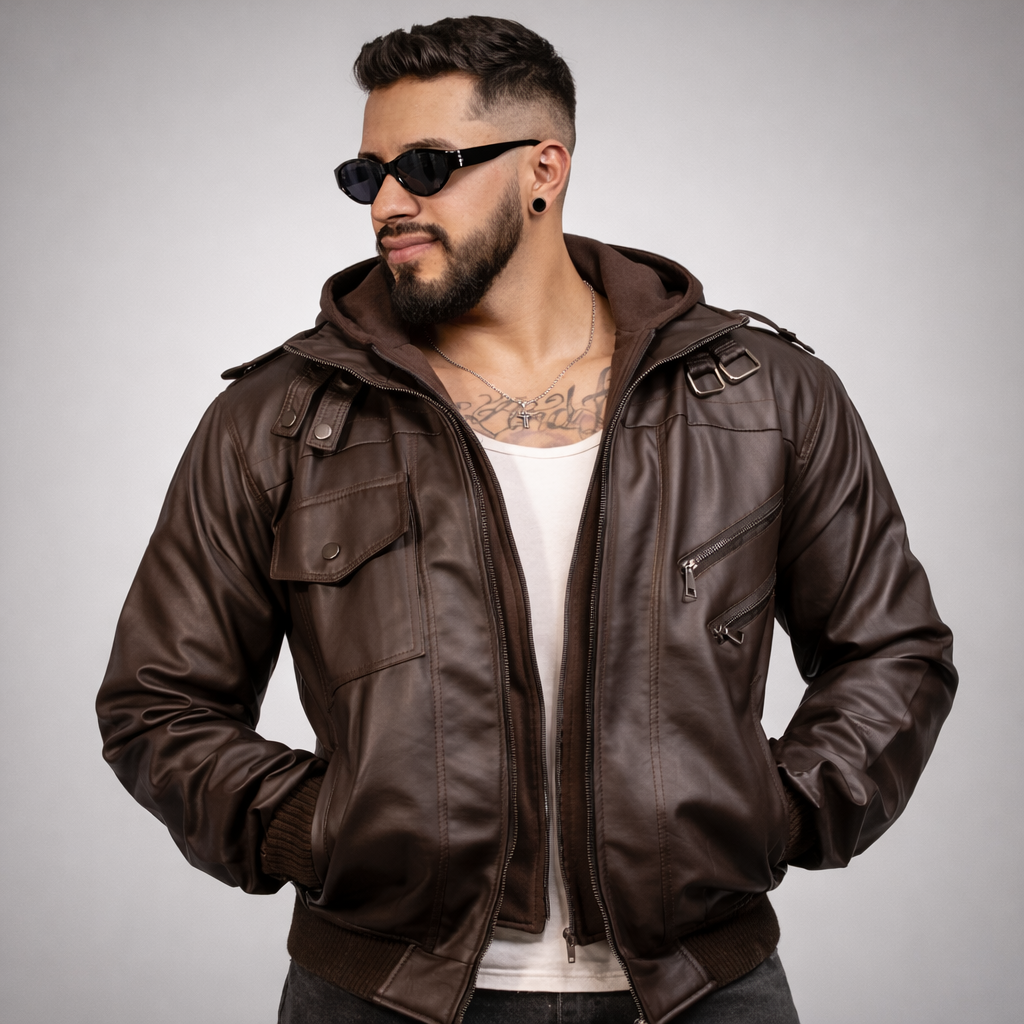 ELIXOR CHAQUETA-CUERO