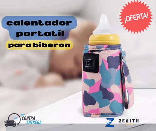 CALENTADOR PORTATIL DE BIBERON DE BEBE BiberQuick+ ENVIO GRATIS